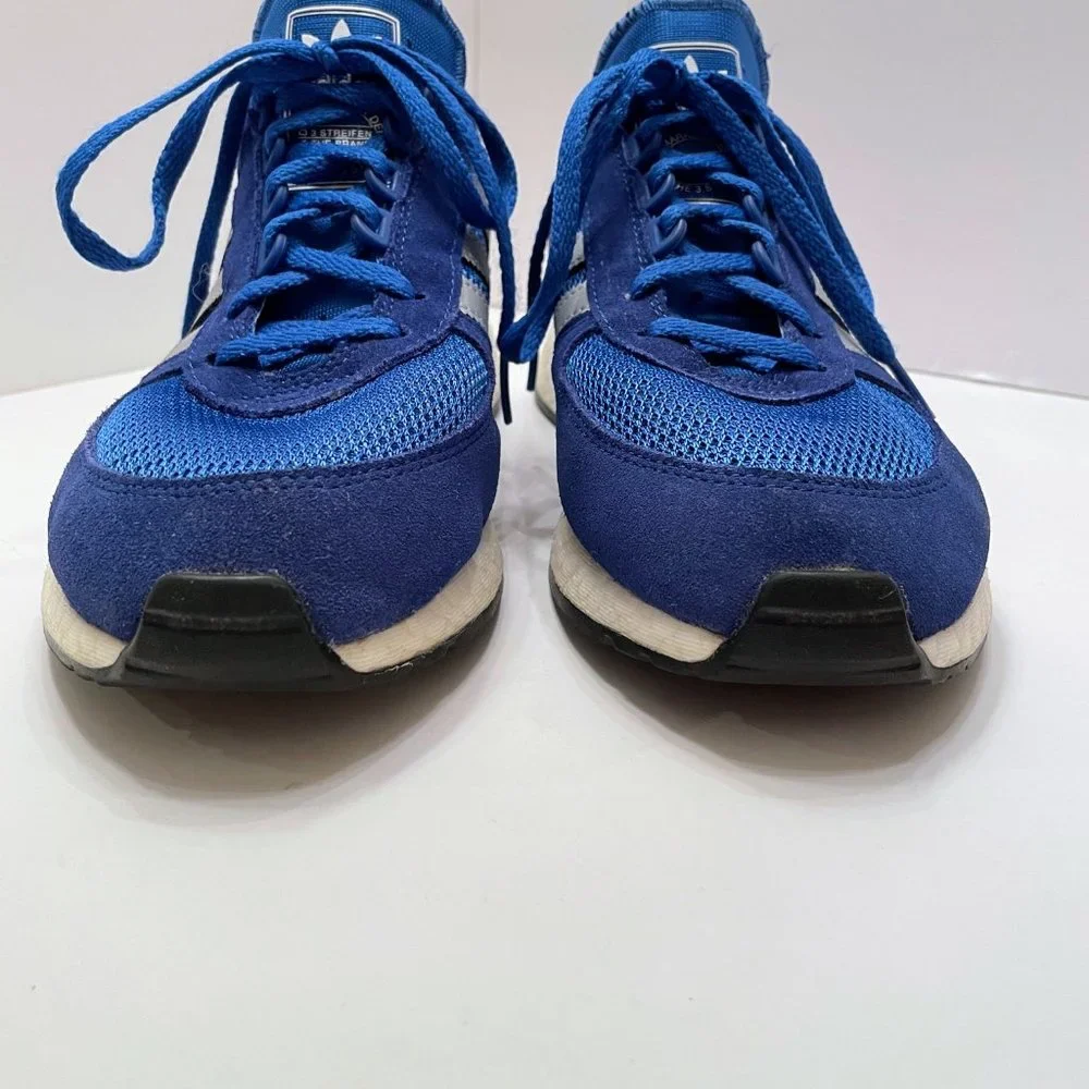 Adidas Marathon 5923 Collegiate Royal Blue & Silver Sneaker Shoes G26782 Size: 7